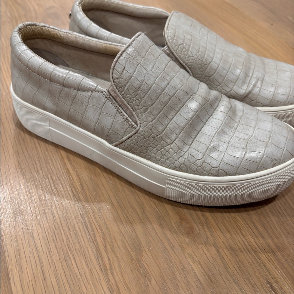 Steve Madden Snakeskin Slip-On Sneakers